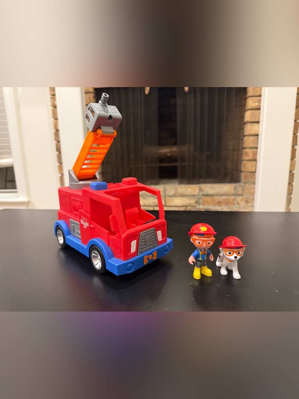 Blippi Fire Truck - Fun Vehicles with Firefighter and Dog with Sound